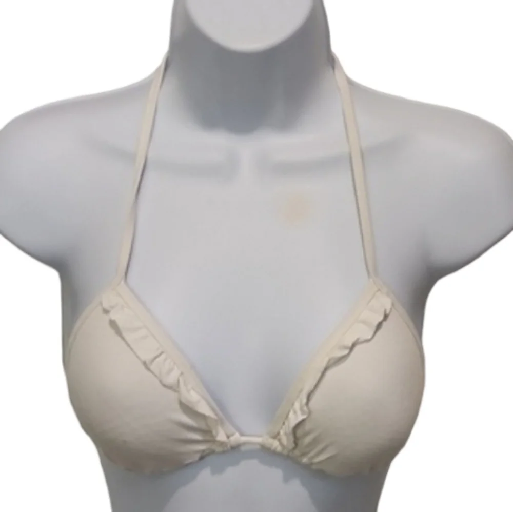 HOLLISTER Scalloped Detail Bikini Top